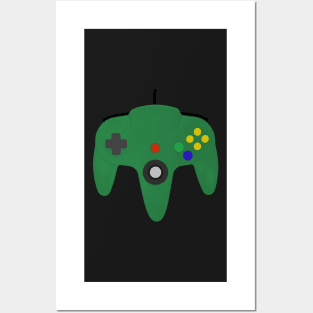 Green Controller Posters and Art